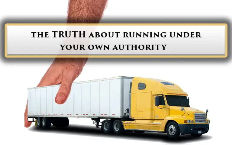 How Do You Get Your Own Trucking Authority