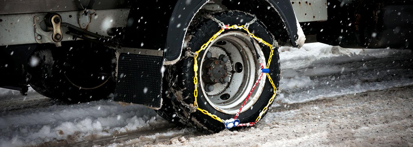 How Many Snow Chains Do I Need on Semi Truck