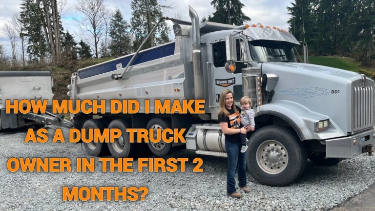 How Much Do Owner Operator Dump Truck Drivers Make
