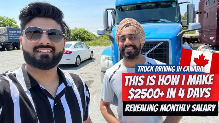 How Much Truck Driver Earn in Canada