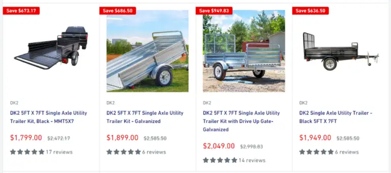 How Much Weight Can a Double Axle Trailer Hold