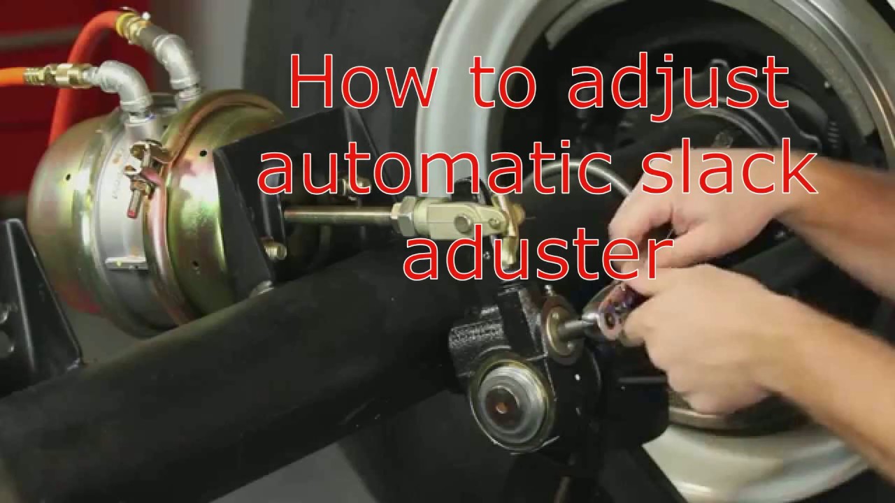 How to Adjust Air Brakes With Automatic Slack Adjusters