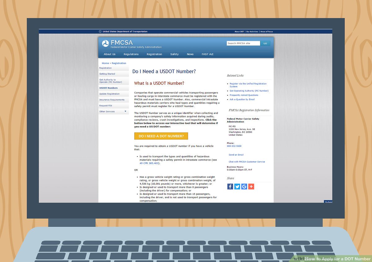 How to Apply for a Dot Number
