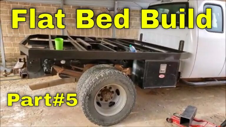 How to Build a Flatbed for a Truck