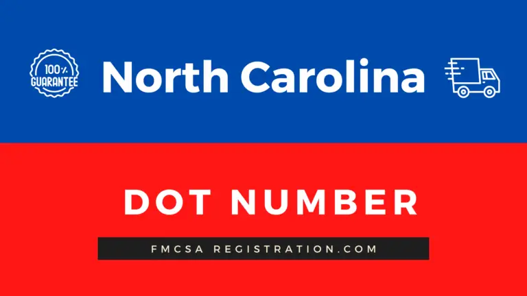 How to Get a Dot Number in Nc