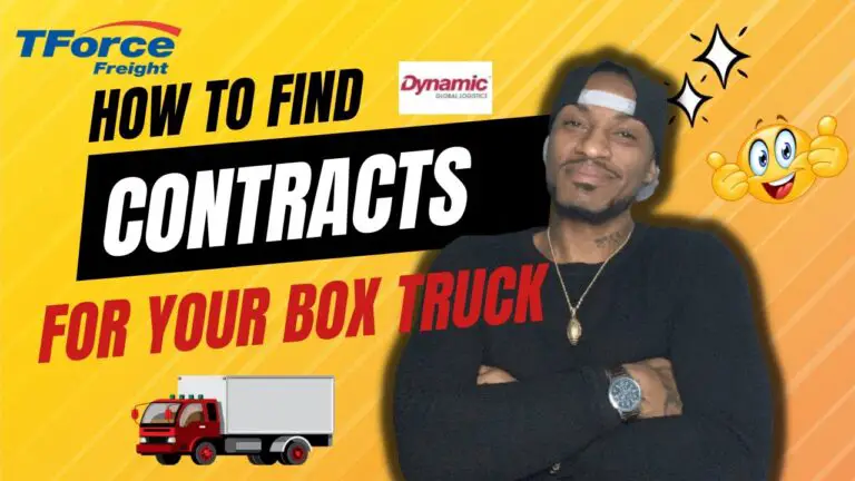 How to Get Contracts With a Box Truck