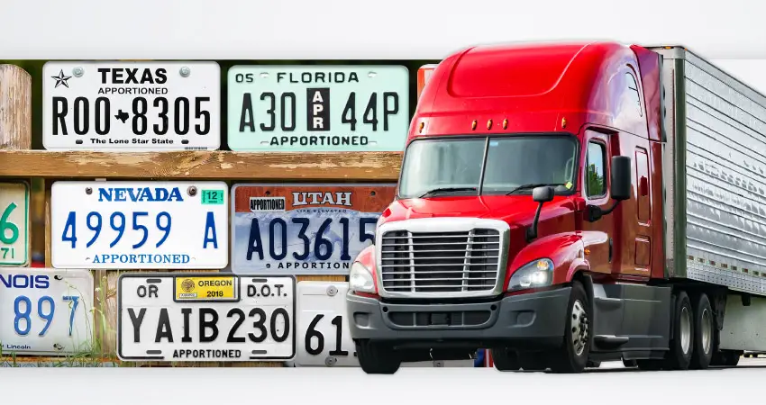 How to Get Semi Truck Plates