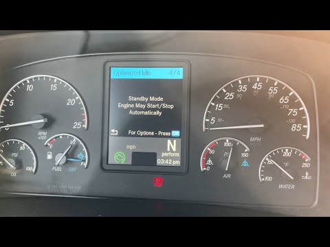 How to Keep Freightliner Idling