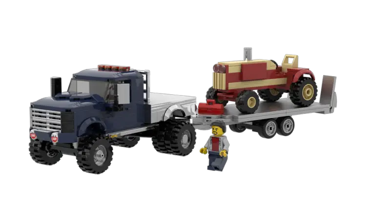 How to Make a Lego Flatbed Truck