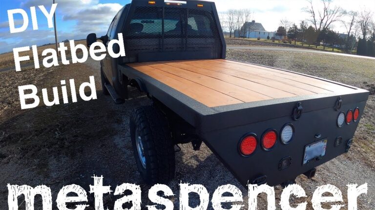 How to Make Your Own Flatbed Truck?