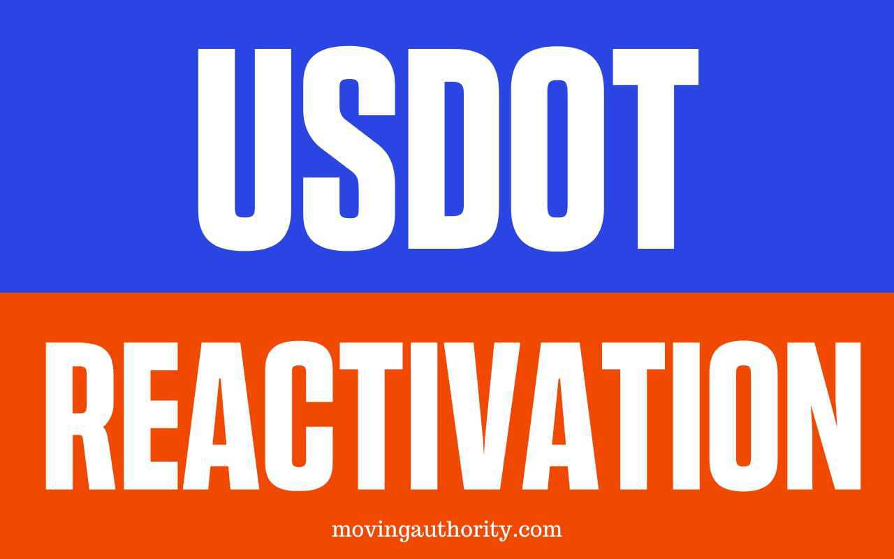 How to Reactivate Dot Number