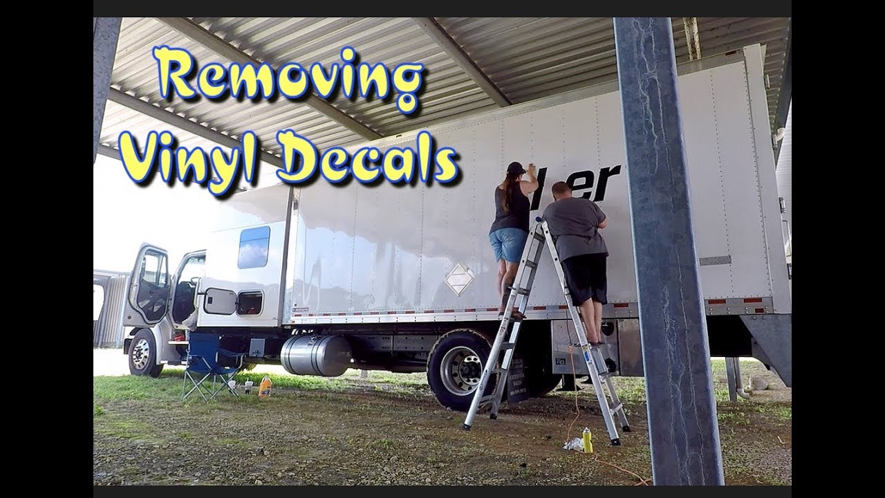 How to Remove Semi Truck Decals