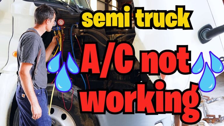 Semi Truck Ac Not Working