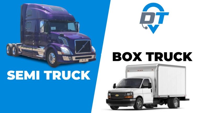 Semi Truck Vs Box Truck