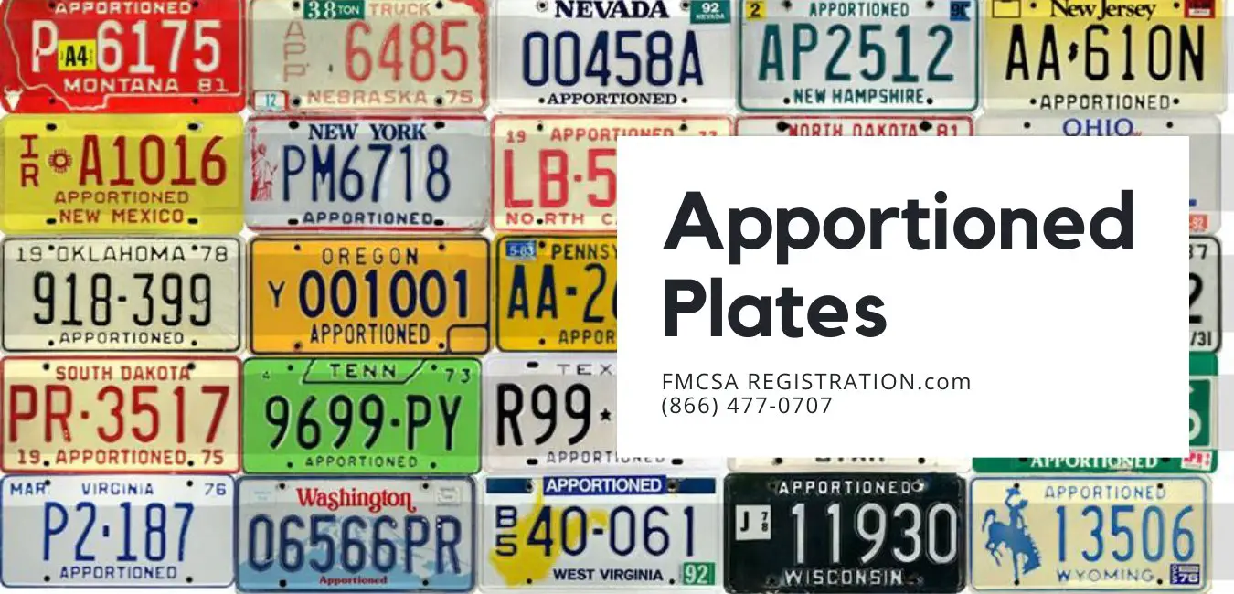 What are Apportioned Plates in Texas