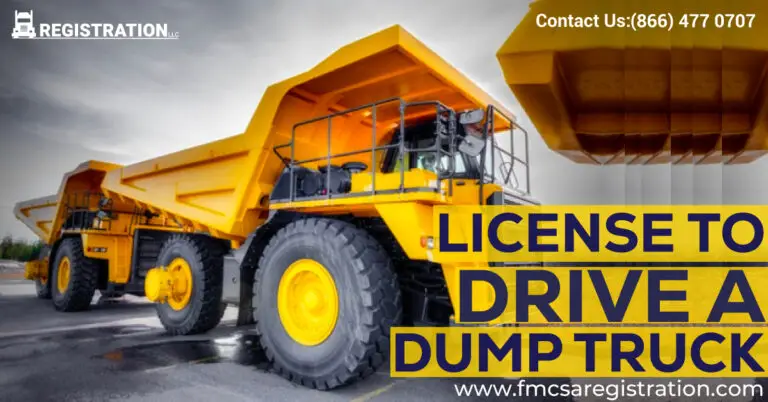 What License Do You Need to Drive a Dump Truck