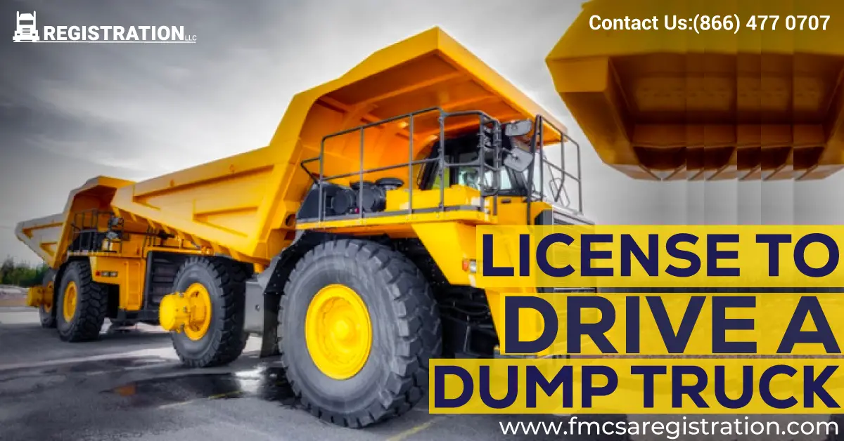 What License Do You Need to Drive a Dump Truck