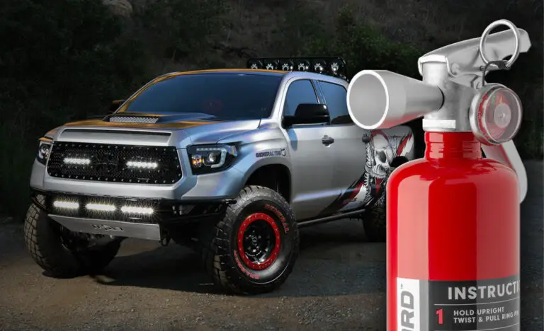 What Size Fire Extinguisher for Truck