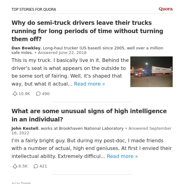 Why Do Semi Truck Drivers Leave Their Trucks Running